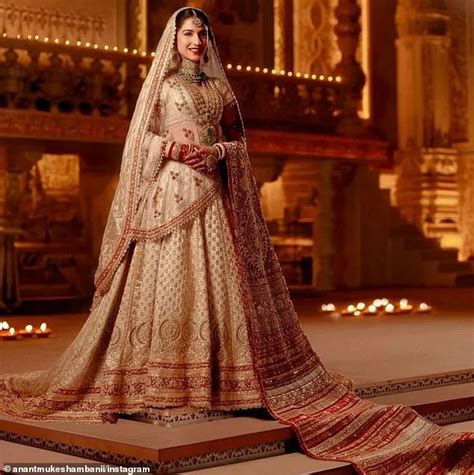 radhika merchant wedding gown